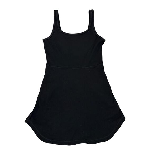 Nike One Dri-Fit Black RIbbed Dress Size Women's Small - Picture 1 of 5